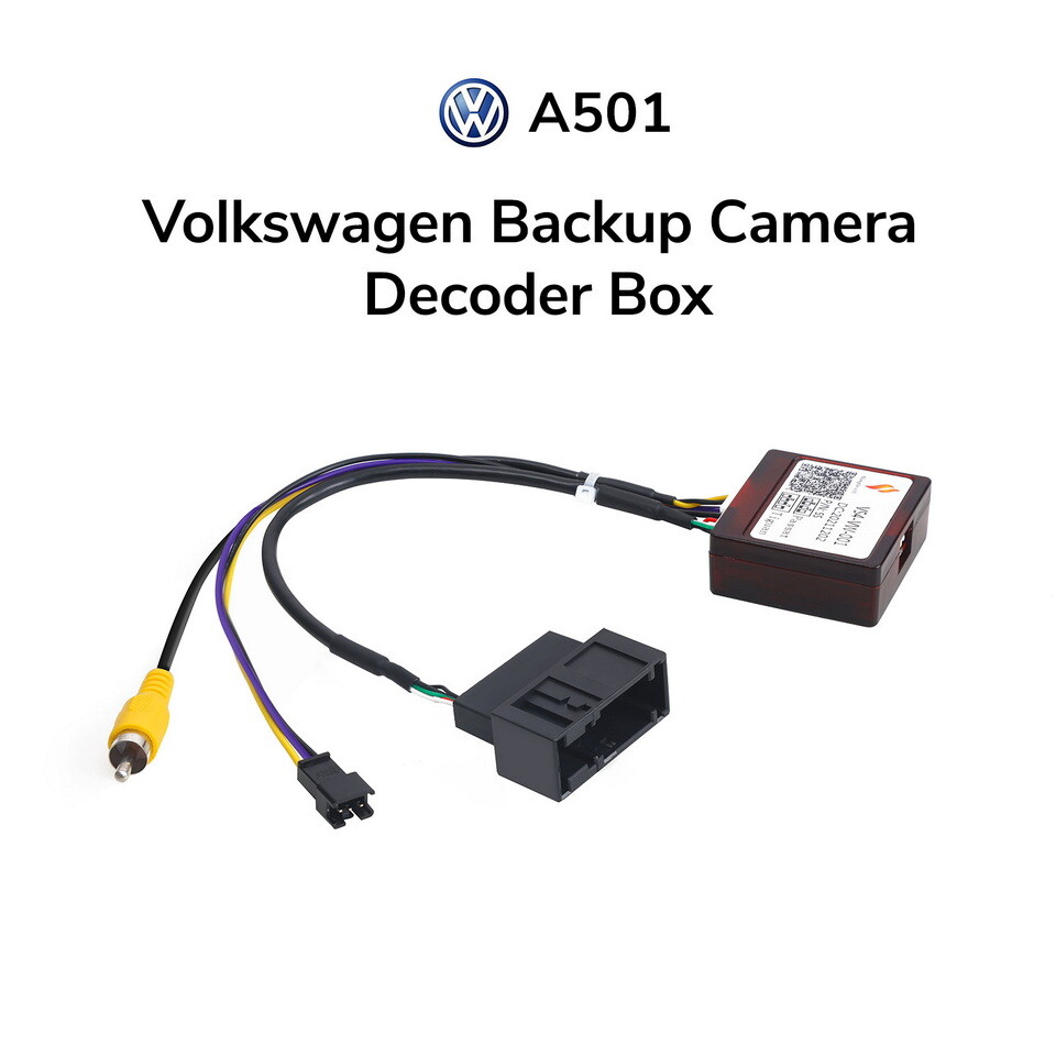 A501 RearView Backup Camera Decoder Box for Volkswagen VW to Eonon Car Stereo E