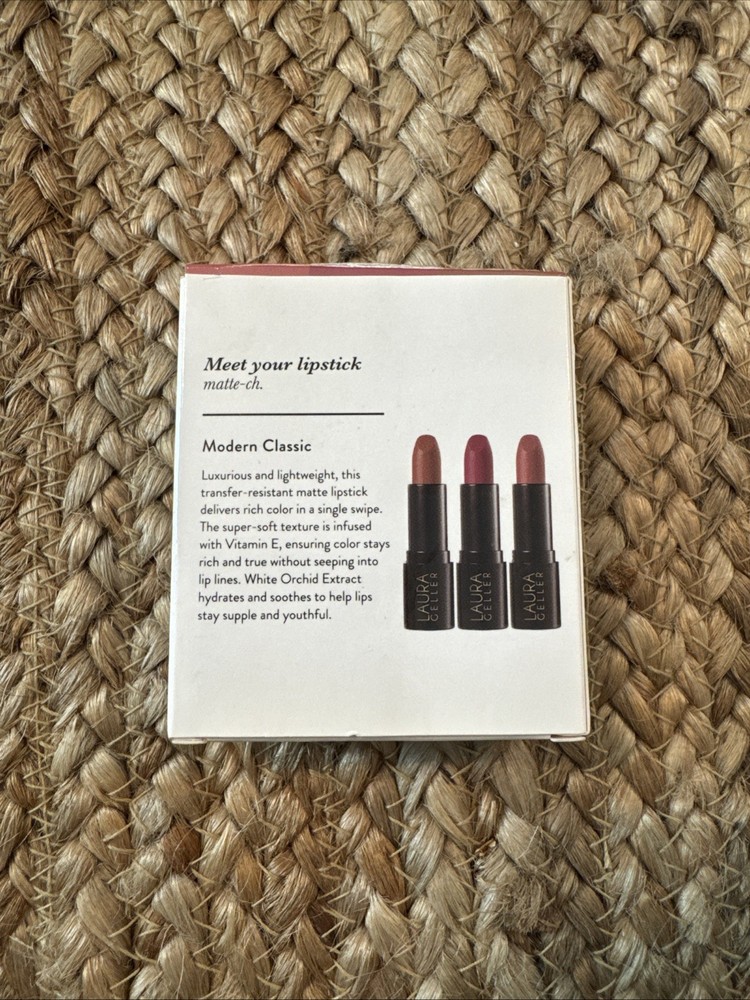 Laura Geller modern classic matte lipstick 3 pc collection