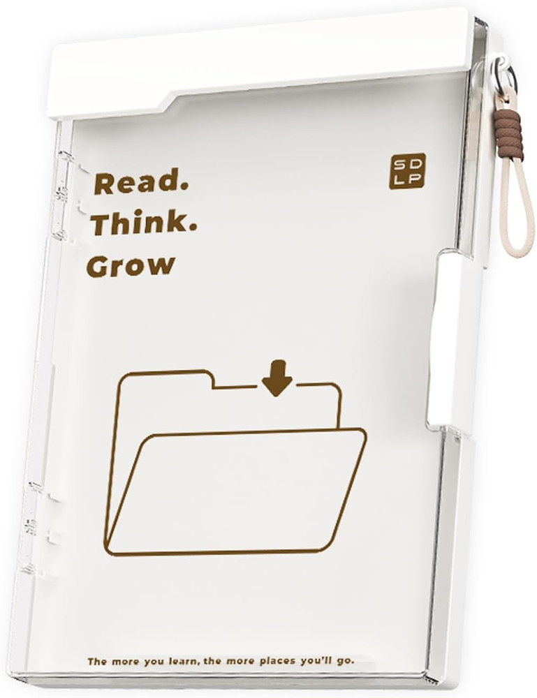 Reinforced Clipboard with Storage, Inner Plastic Folder Attached, Heavy Duty Pla
