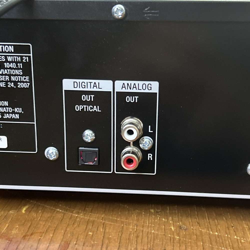 Sony CDP-CE500 5-Disc Compact Disc CD Player Changer W/ Remote