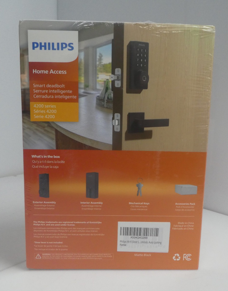 Philips Home Access 4200 Series Smart Deadbolt