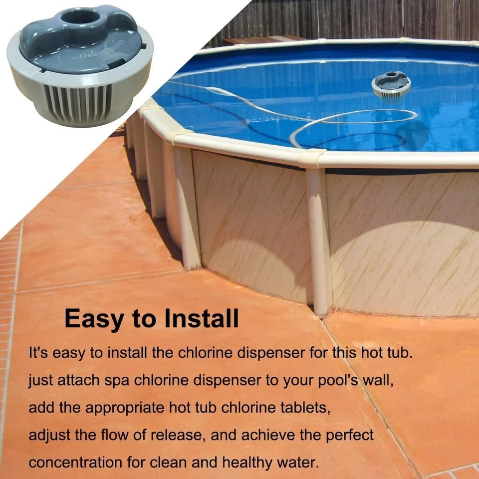 Swimming Pool Filter Chlorine Dispenser System Chlorine Distributor Replacement