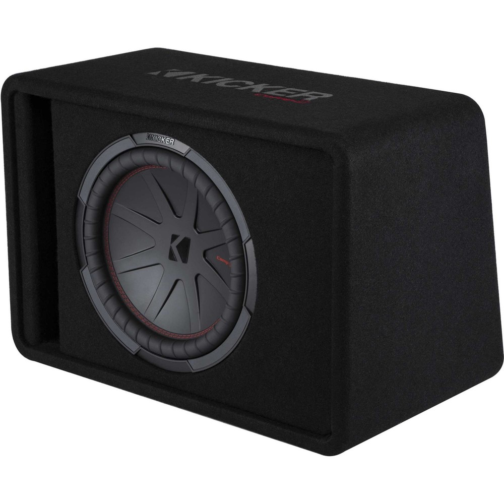 Kicker 48VCWR122 CompR 12" single sub in vented enclosure, 2-ohm- Open Box