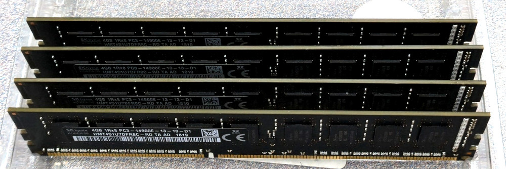Hynix HMT451U7DFR8C-RD DDR3 PC3-14900E Server Memory Module