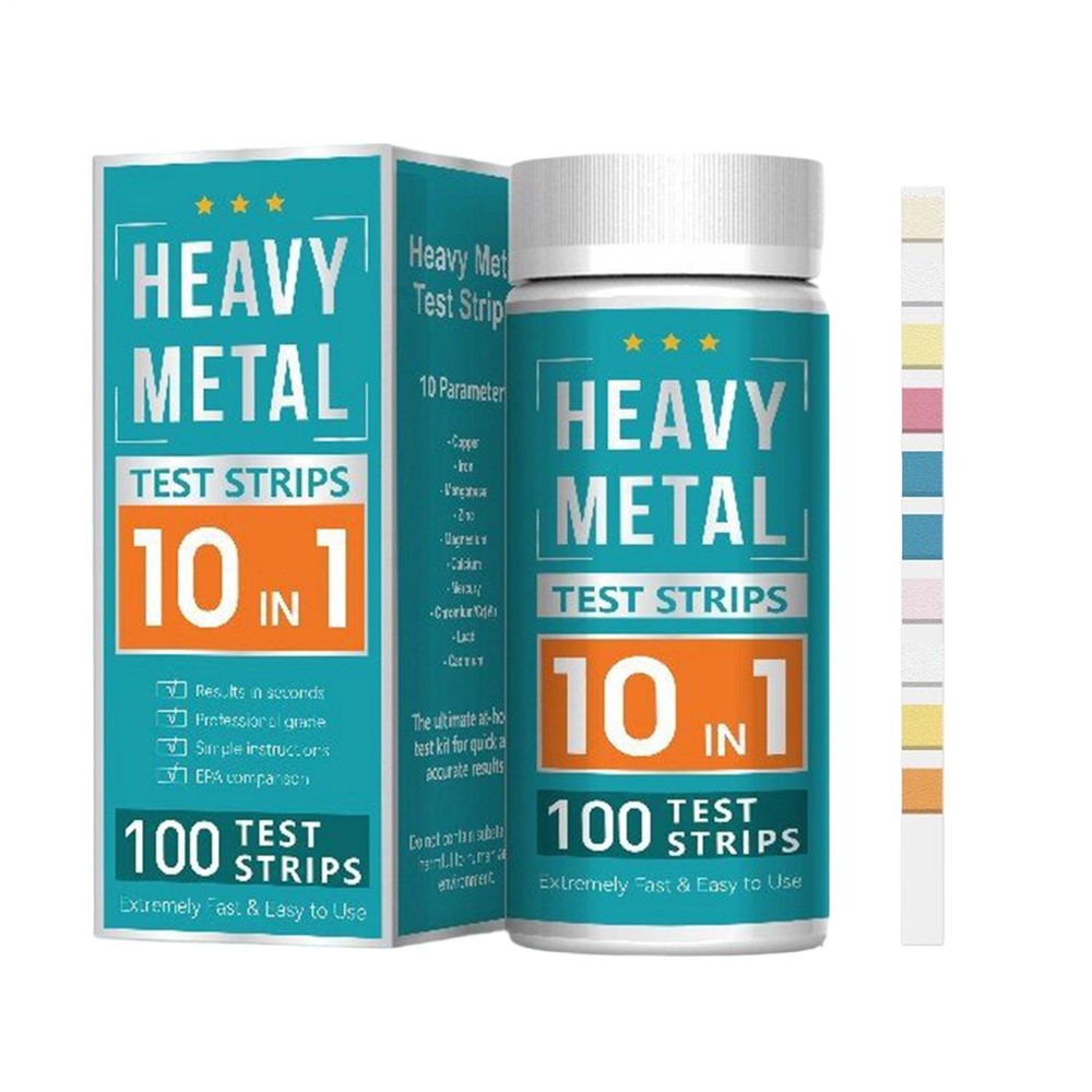 10-in-1 Drinking Water Test With 100 Strips Multi-parameter Pool Test Strips