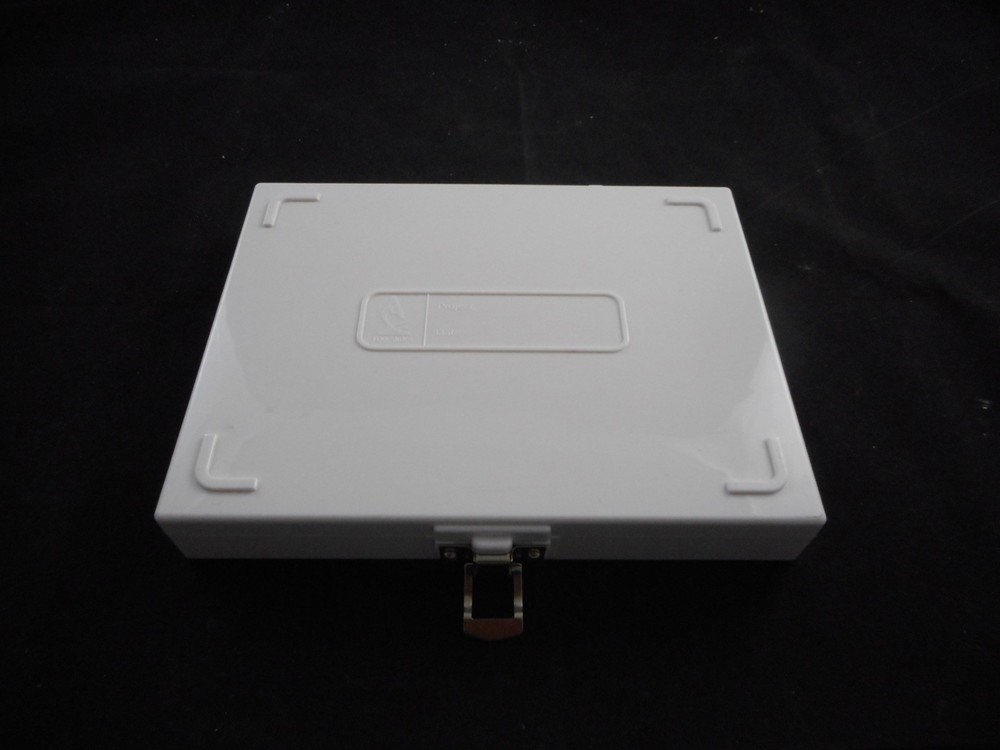 HEATHROW Plastic 100 Place Premium Microscope Slide Box Foam Lining B