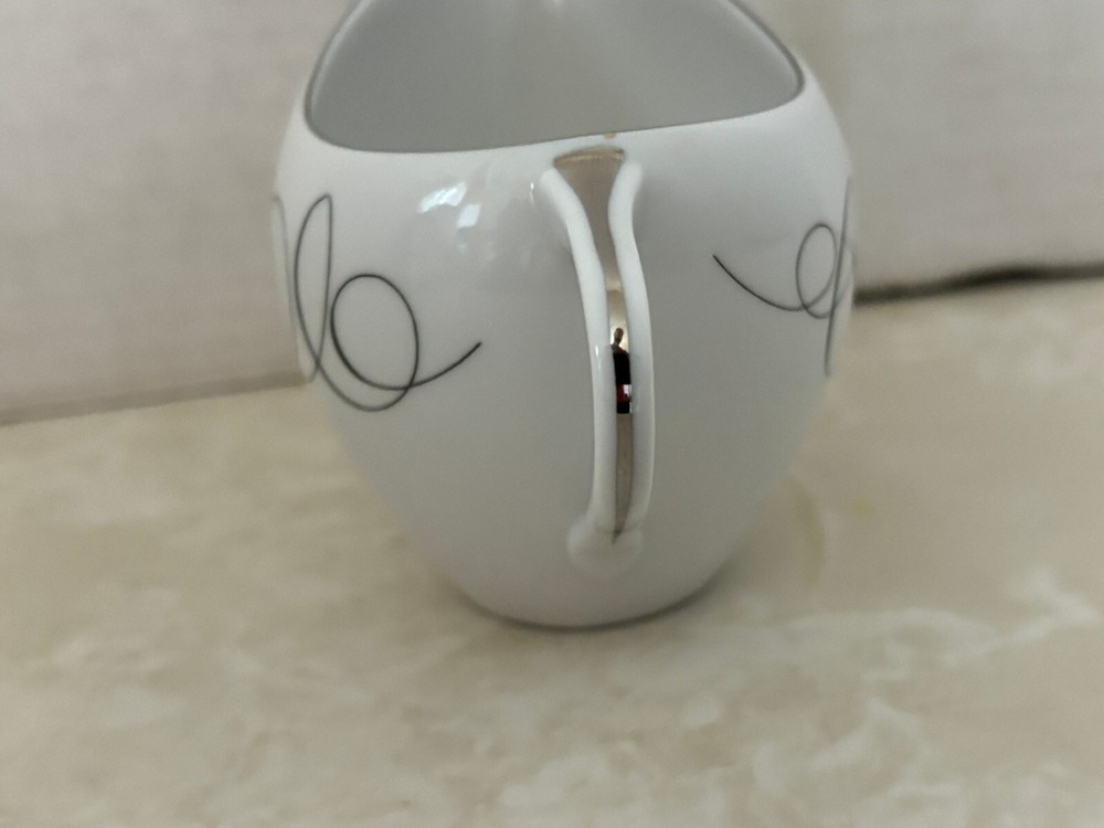 Sango Contemporary 6504 Rare Squiggles Pattern Tea Coffee Creamer