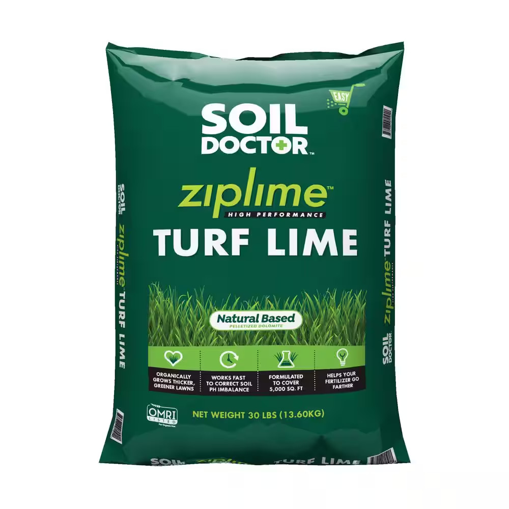 30 Lbs. Soil Doctor Zip Lime Turf