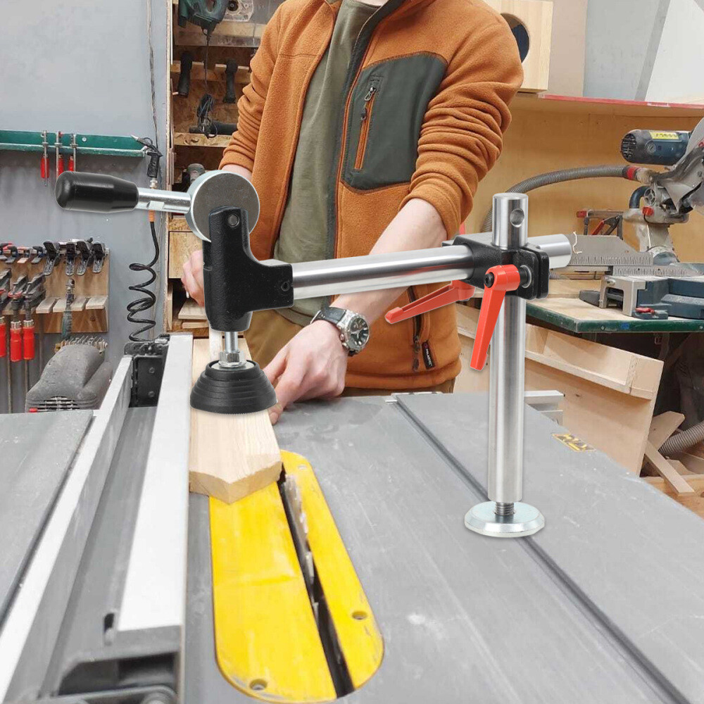 Table Saw Presser Clamp Manual Woodwork Clamp, Precision Sliding Table Panel Saw