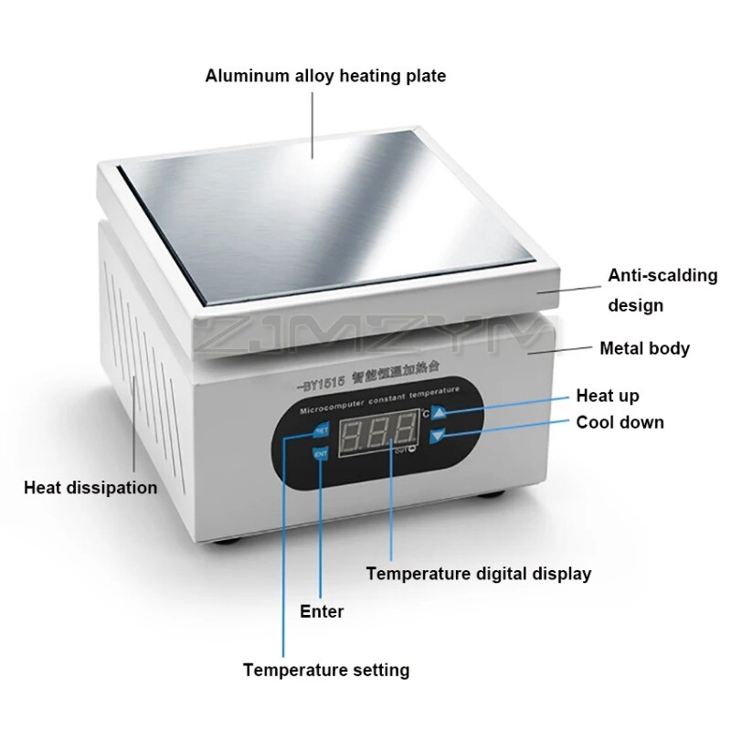 Digital Preheating Platform Electronic Hot Plate for PCB LCD Screen Repair