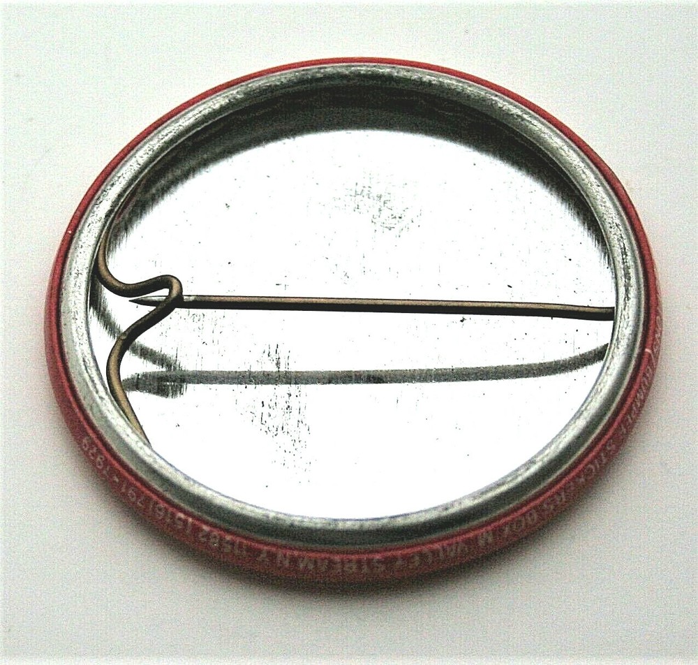 Anti War Peace "Stop The Draft" 1970s Protest Button Pin NOS New