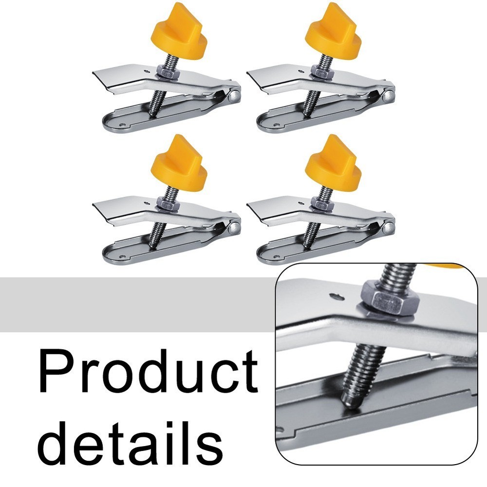 Professional Tile Leveling System 4PCS Set with Millimeter Adjustments