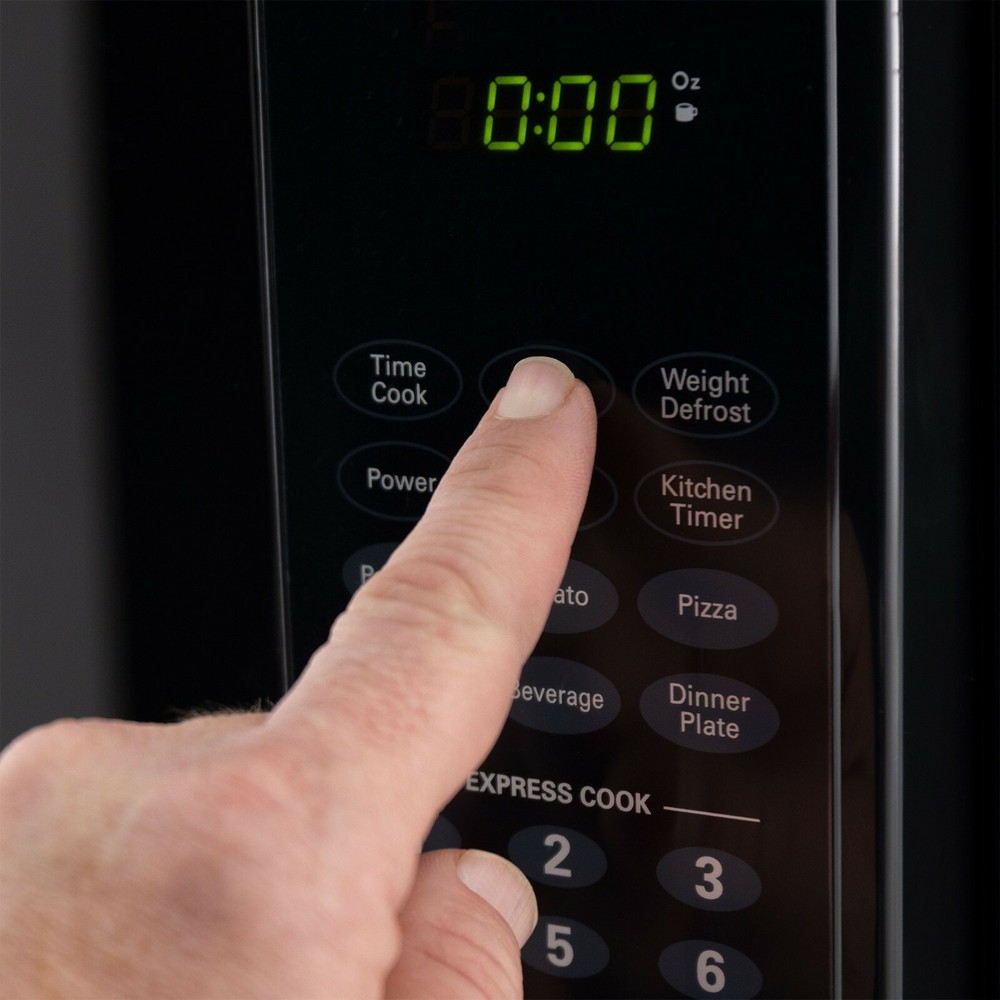 RV Microwave Black 1.0 cu. ft. 900W Replacement for High Pointe