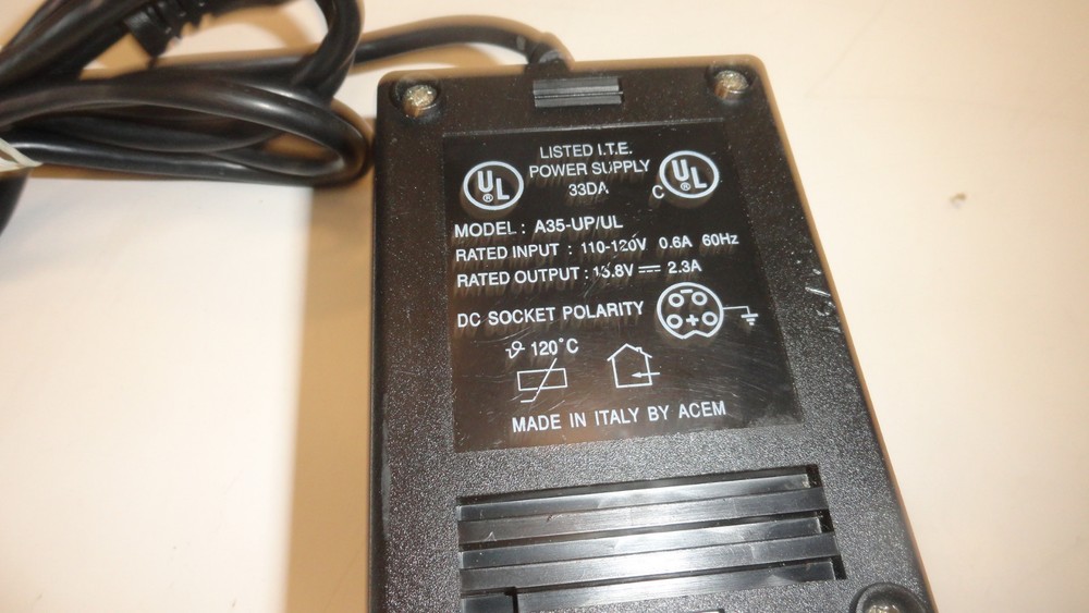 ZZ7: I.T.E Aethra A35-UP/UL Power Adapter