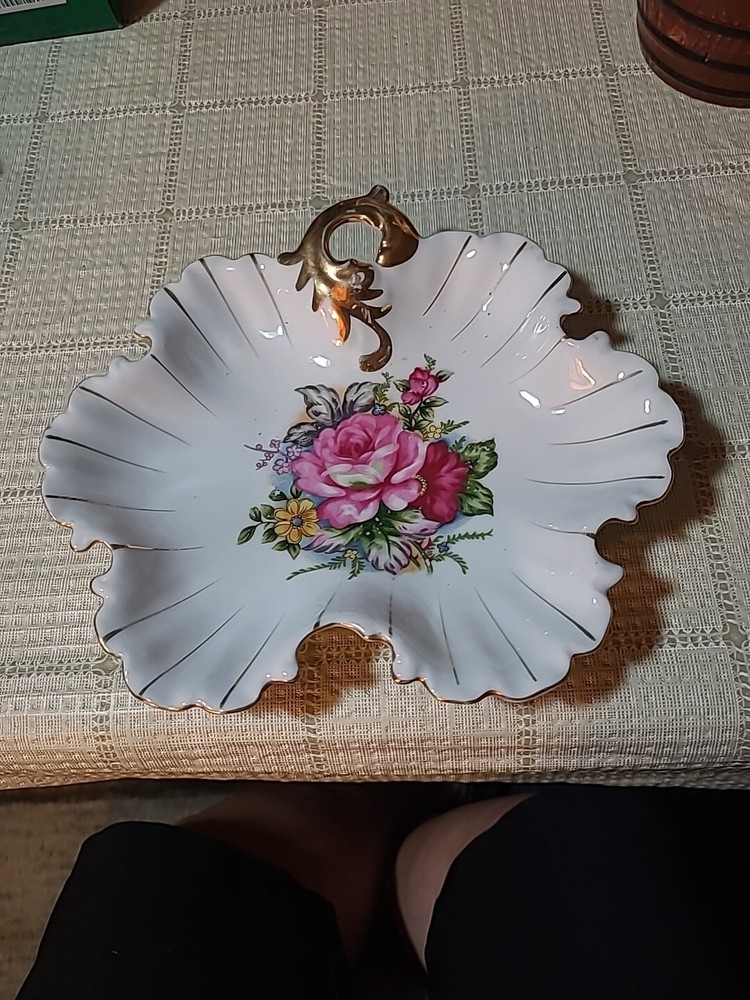 VTG. CERAMIC DISH