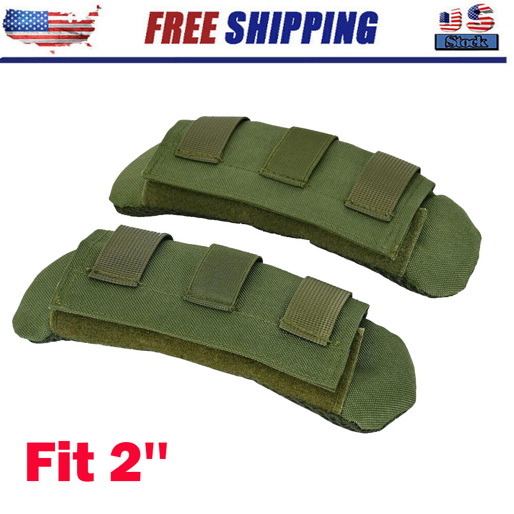 2PCS Shoulder Strap Pad Vest Shoulder Strap Pads Backpack Strap Pads Fit 2'' US