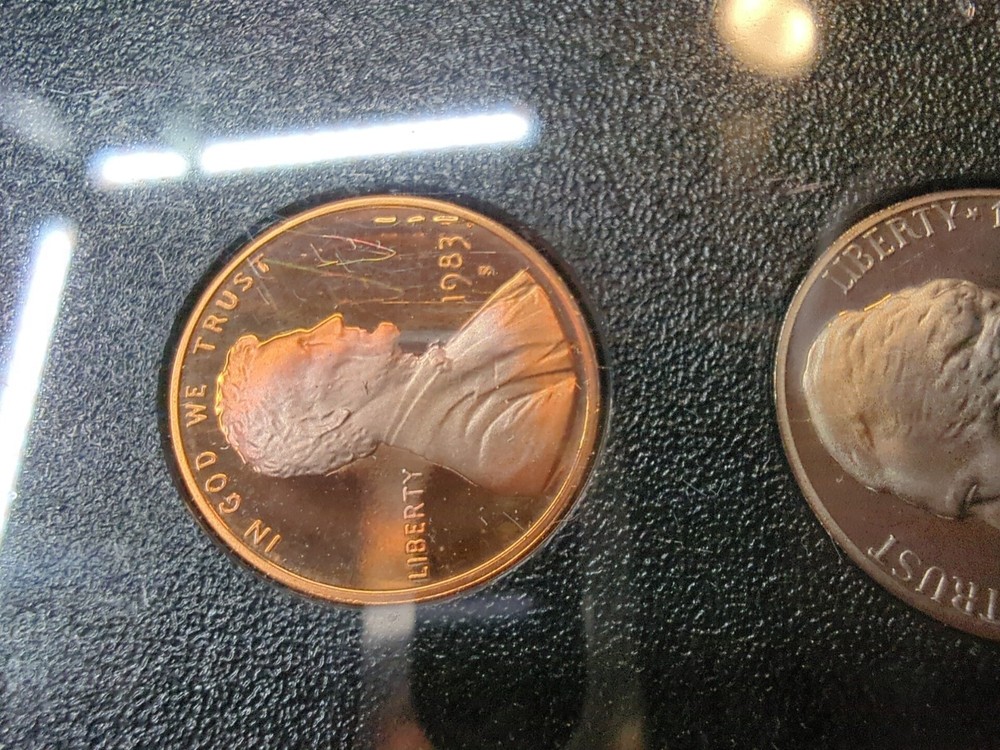 1983 S - US PROOF SET - ERROR CENT