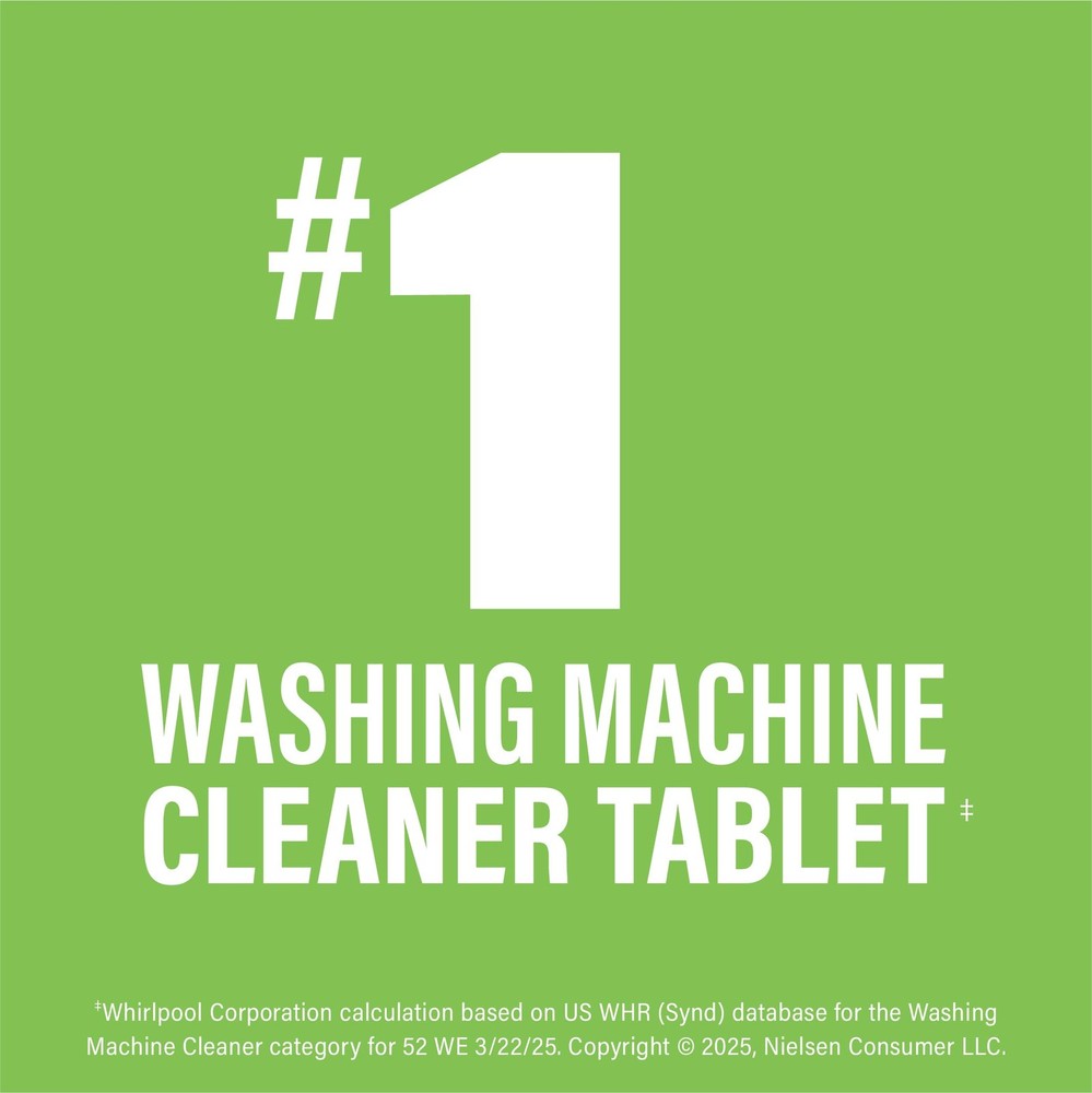 Washing Machine Cleaner, Helps Power Away Odor Causing Bacteria & Grime Deep ...