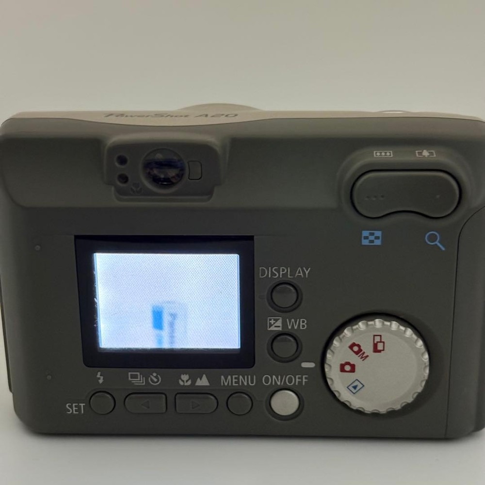 Canon PowerShot A20 Digital Camera Compact Zoom Tested Great Condition