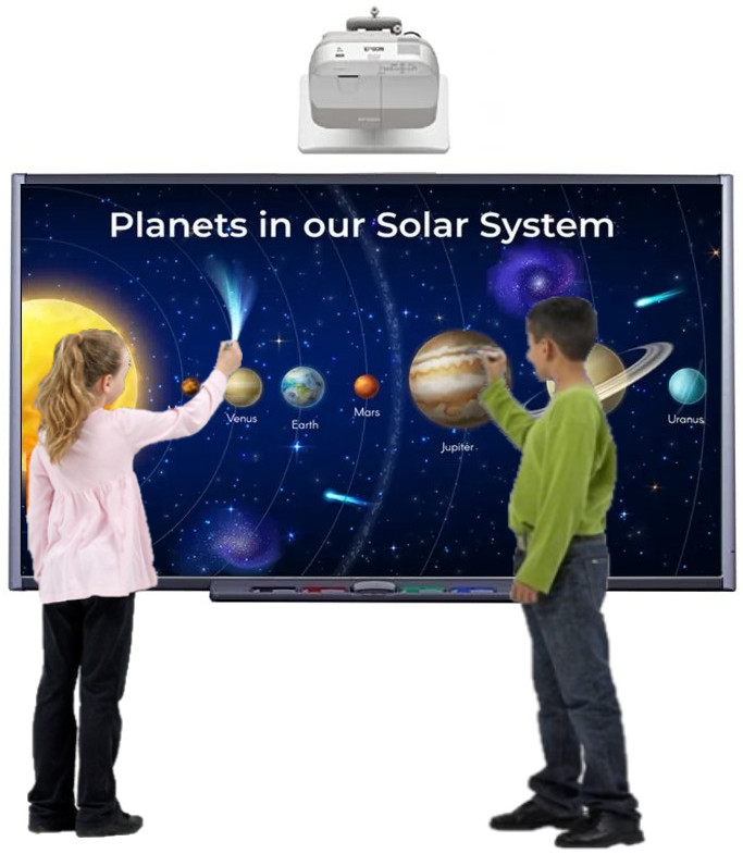 Smart Board Interactive whiteboard for Classroom - 24 months guarantee
