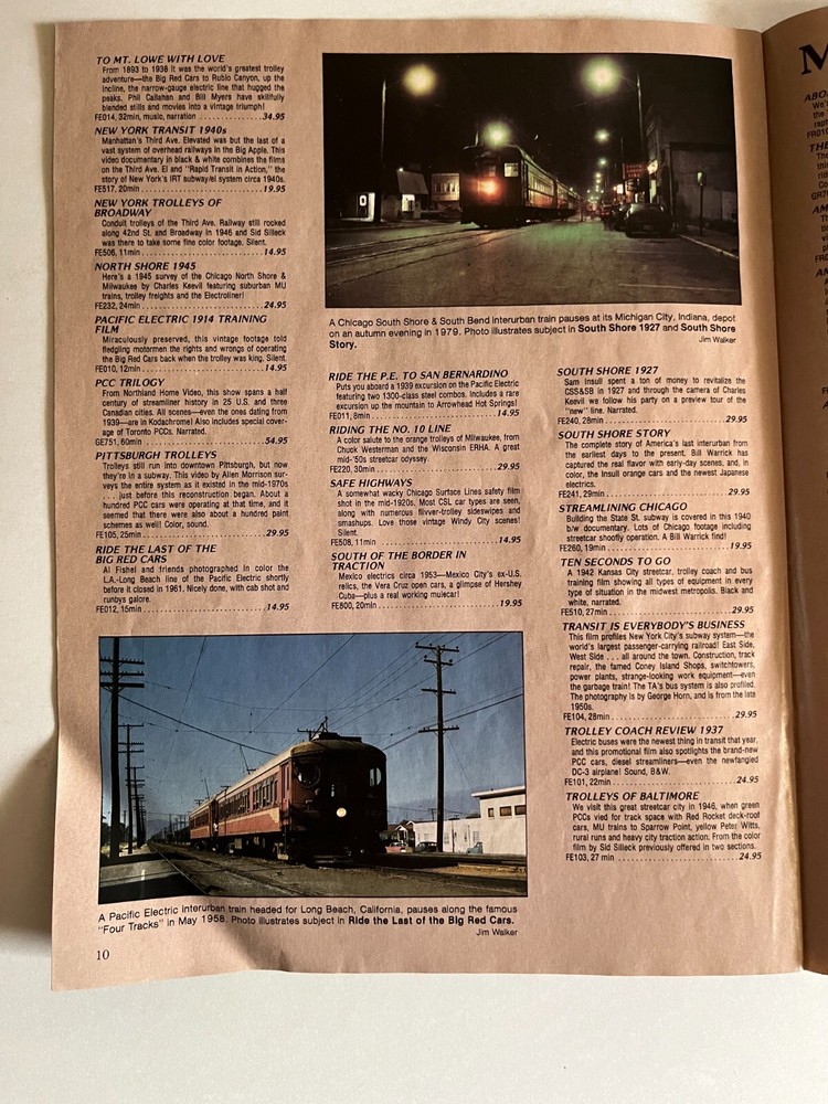 Interurban Press - Fall 1989