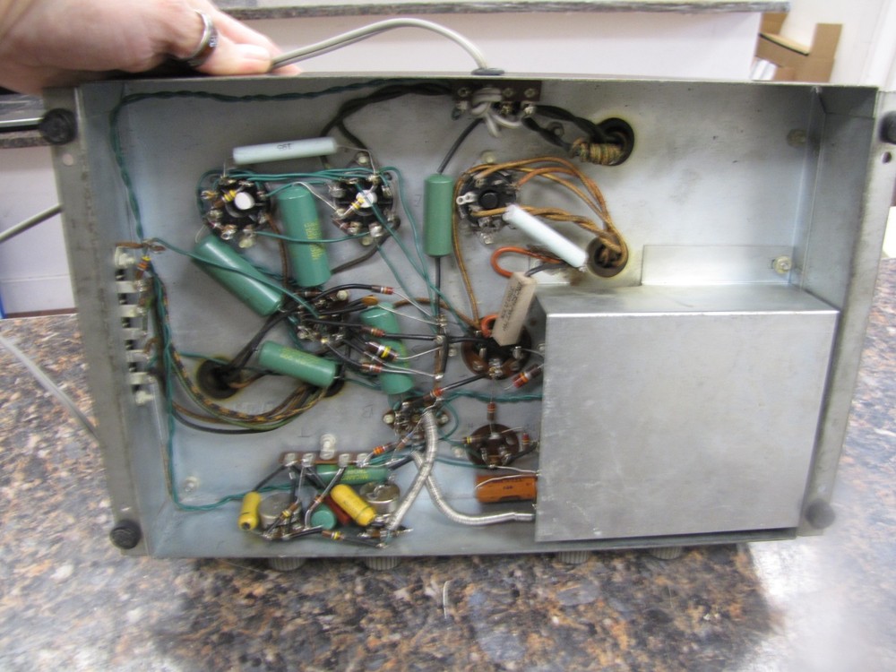 Vintage Heathkit Heath Amplifier A-9 HTF -Powers On- NA46