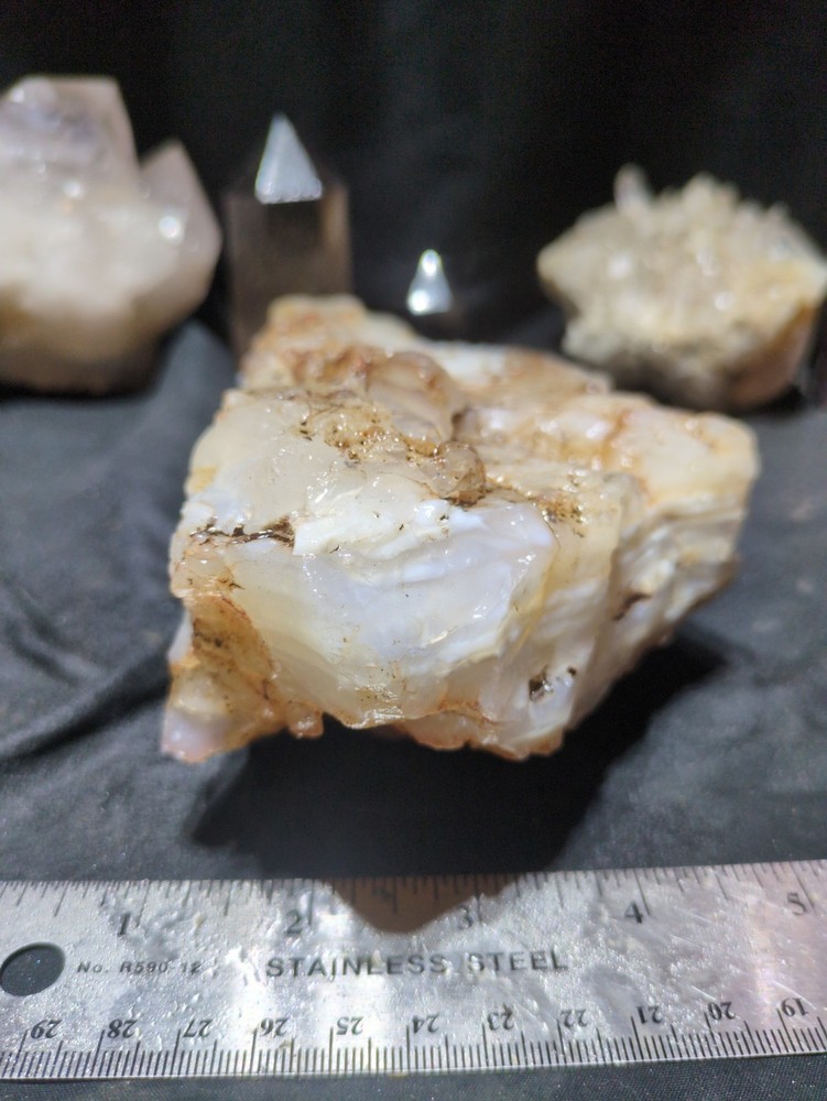 Carnelian Agate w/ Banded Opalization Specimen Natural Form (2lbs 15oz)