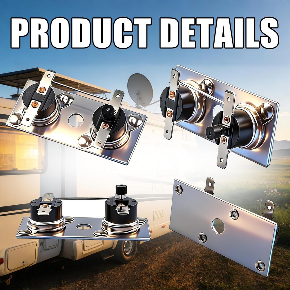 232306 Thermostat Switch, Compatible with Suburban Heaters, RV Water Heater Ther