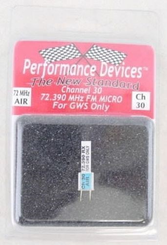 GWS 72Mhz FM Micro Receiver Crystal (Channel 30)