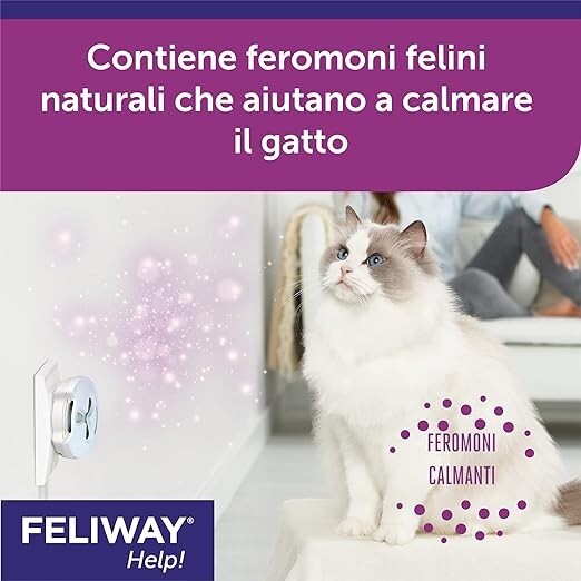 FELIWAY® Help! 7 Day Diffuser + Refill - Antistress Cat