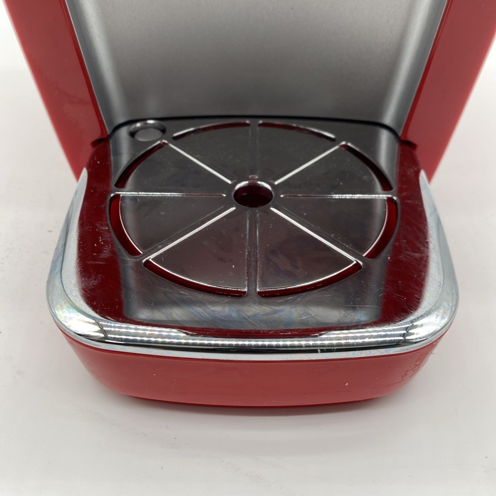 Keurig K10 Mini plus Coffee Maker Red Cleaned