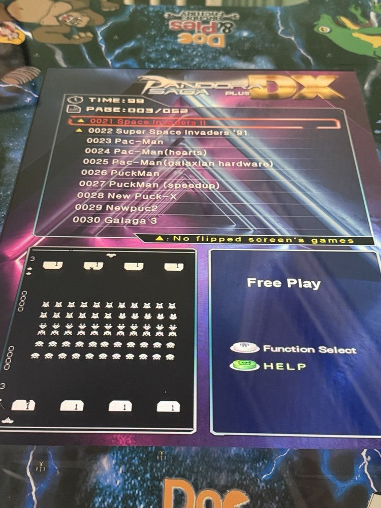 512 Classic Retro Games Cocktail Arcade