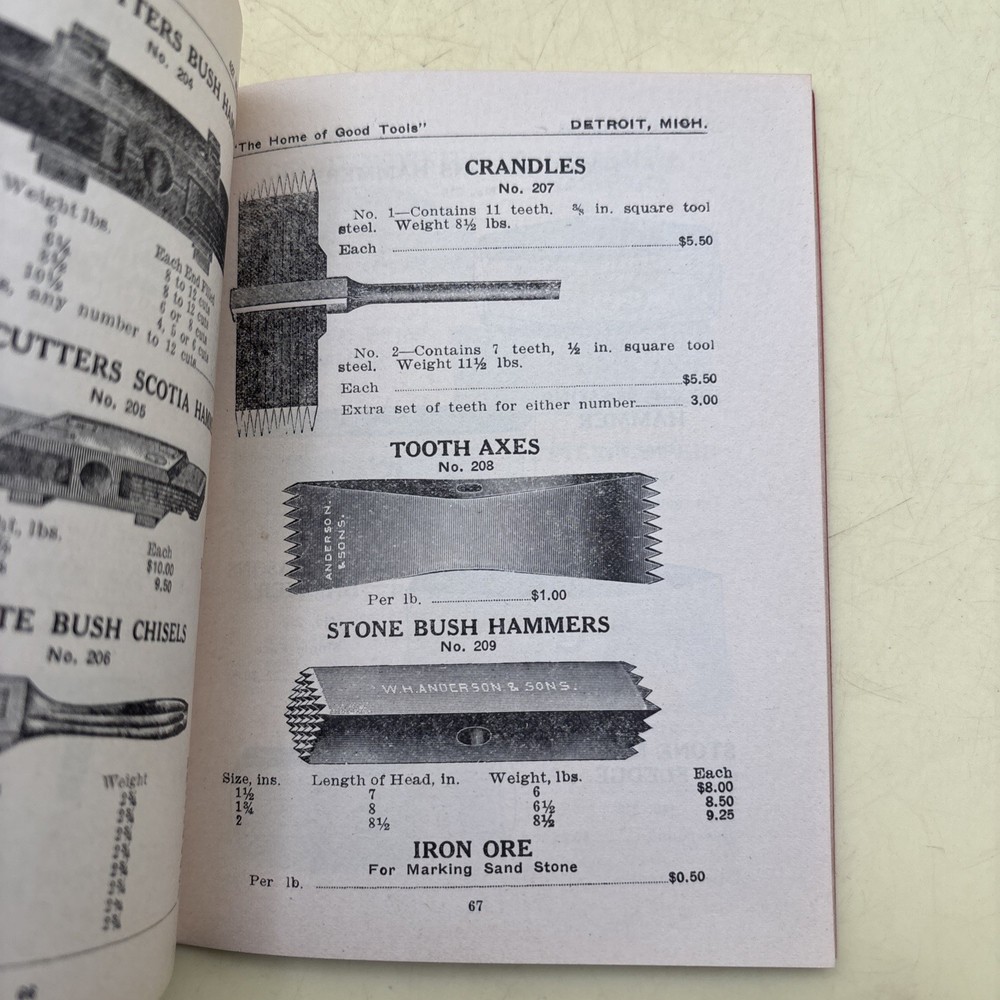 J. M. Waterson Tools Catalog No 52