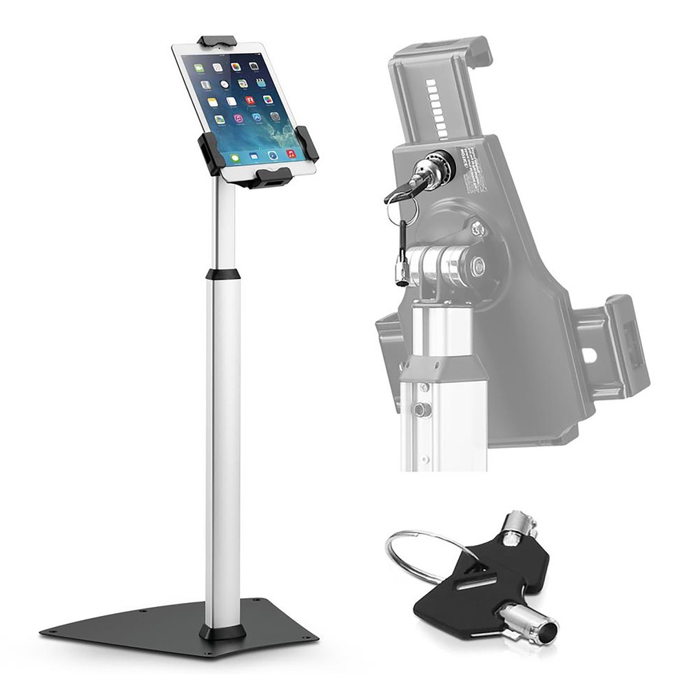 Anti-Theft Tablet Security Display Floor Stand 7.9"–10.1" Tablets