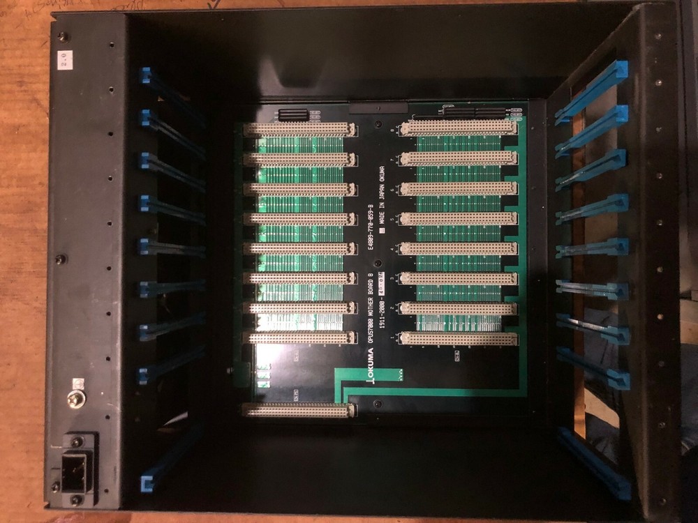 Okuma Opus 7000 CPU/IF Rack 8, # E7191-855-018-2, E4809-770-059-B