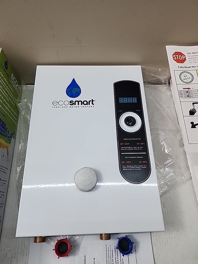 EcoSmart 18 kW 3.51 GPM 240-Volt Electric Tankless Water Heater ECO 18