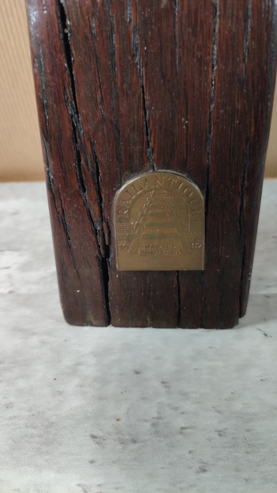 Rail Antique Bottle Holder
