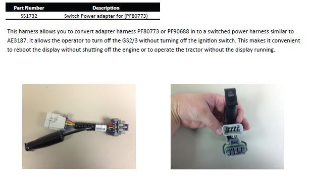 SS1732 Power Switch Adapter for PF90688