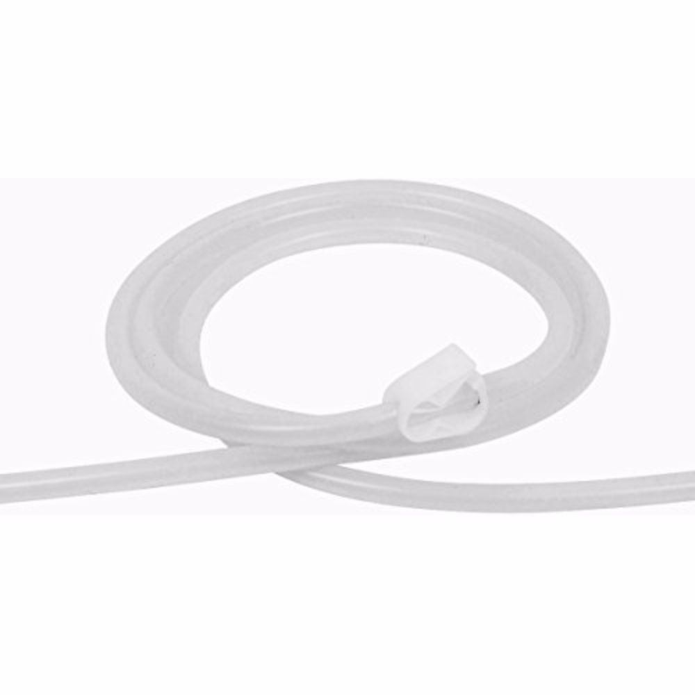 Vinyl Tubing with Shutoff Clamp - 5 feet 5/16 ID 7/16 OD (Food Grade)