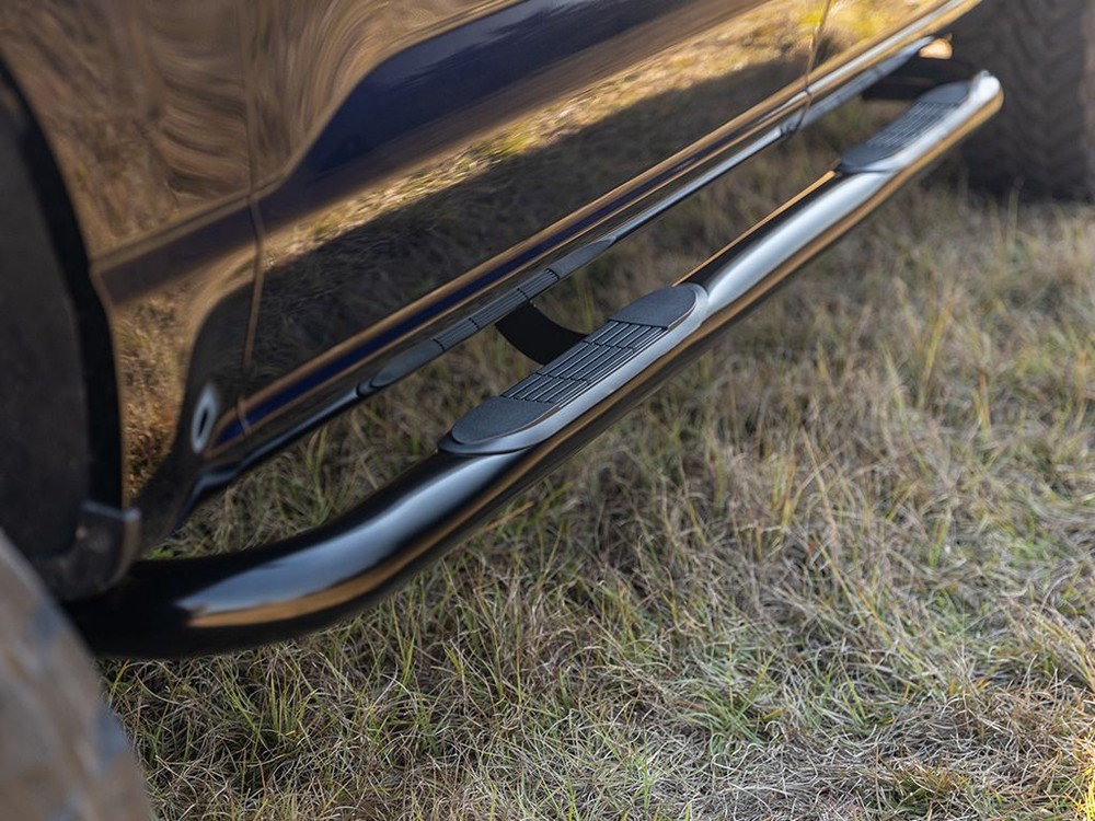 Ionic 3" Black Nerf Bars Fits 1984-2001 Jeep Cherokee