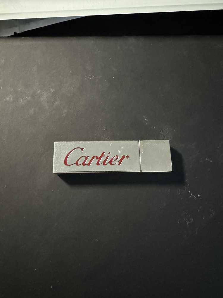 Cartier Flash drive - Authentic - Chrome