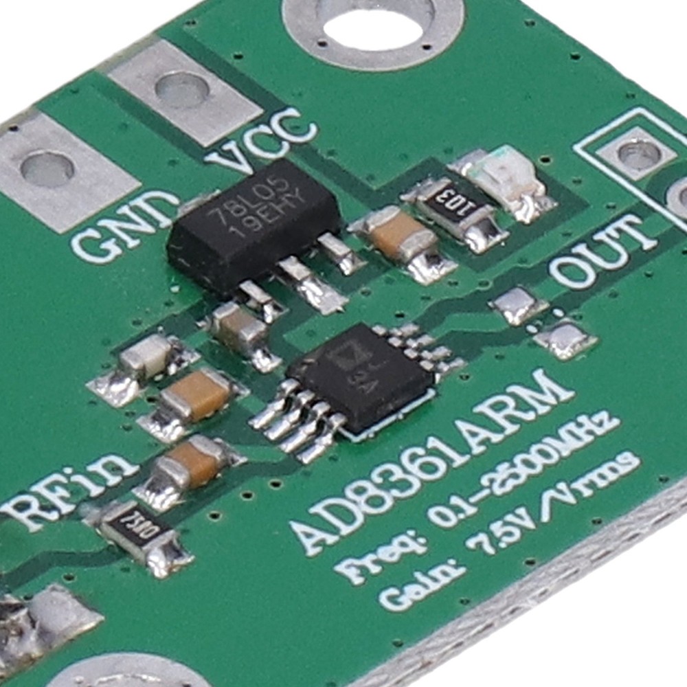 Frequency Detector Module RF Microwave AM Detection Board 0.1‑2.5GHz Accessory
