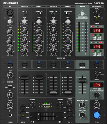 Behringer DJX750 Mixer