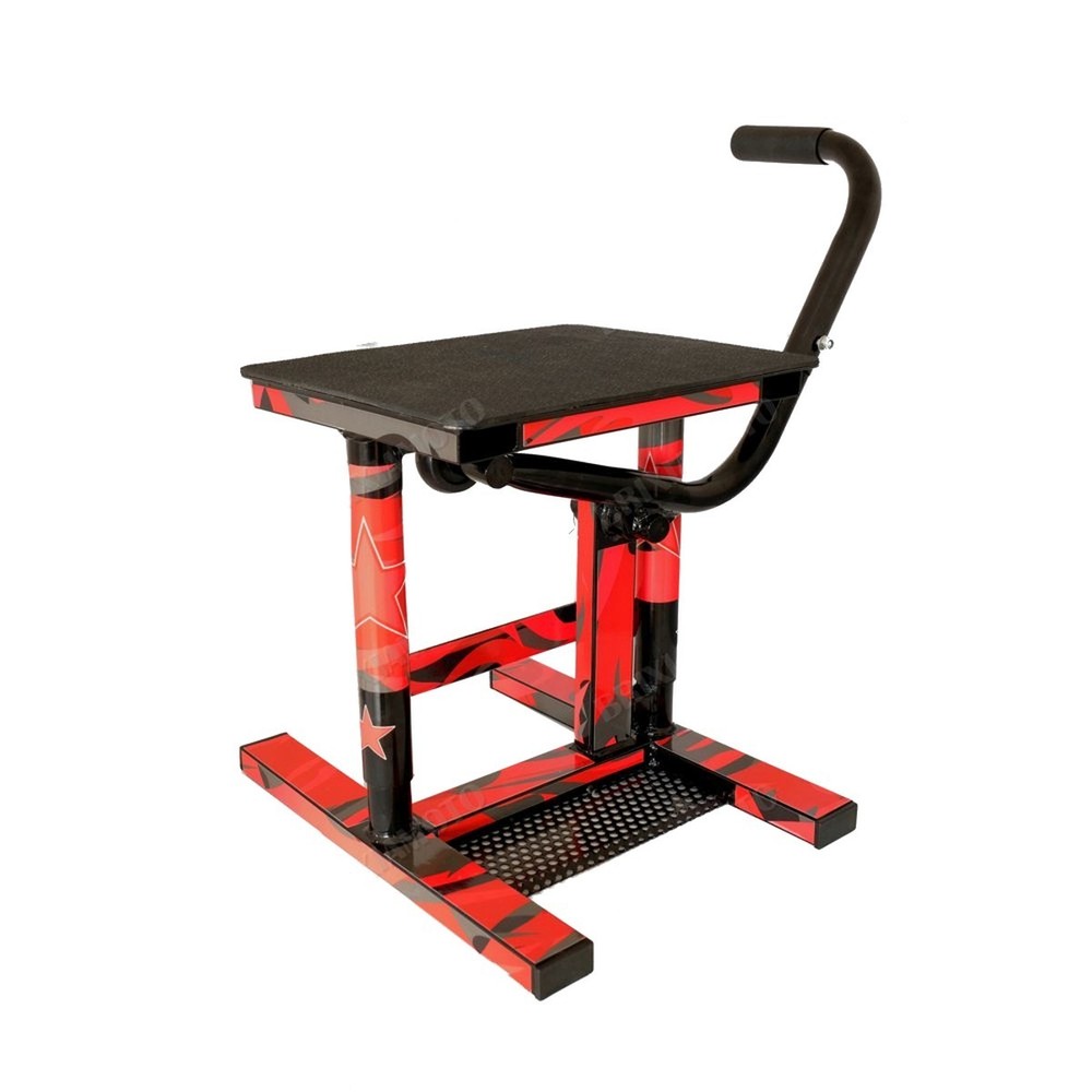MOTORCYCLE STAND 30-41CM RED GRAPHIC TC 2017-2019