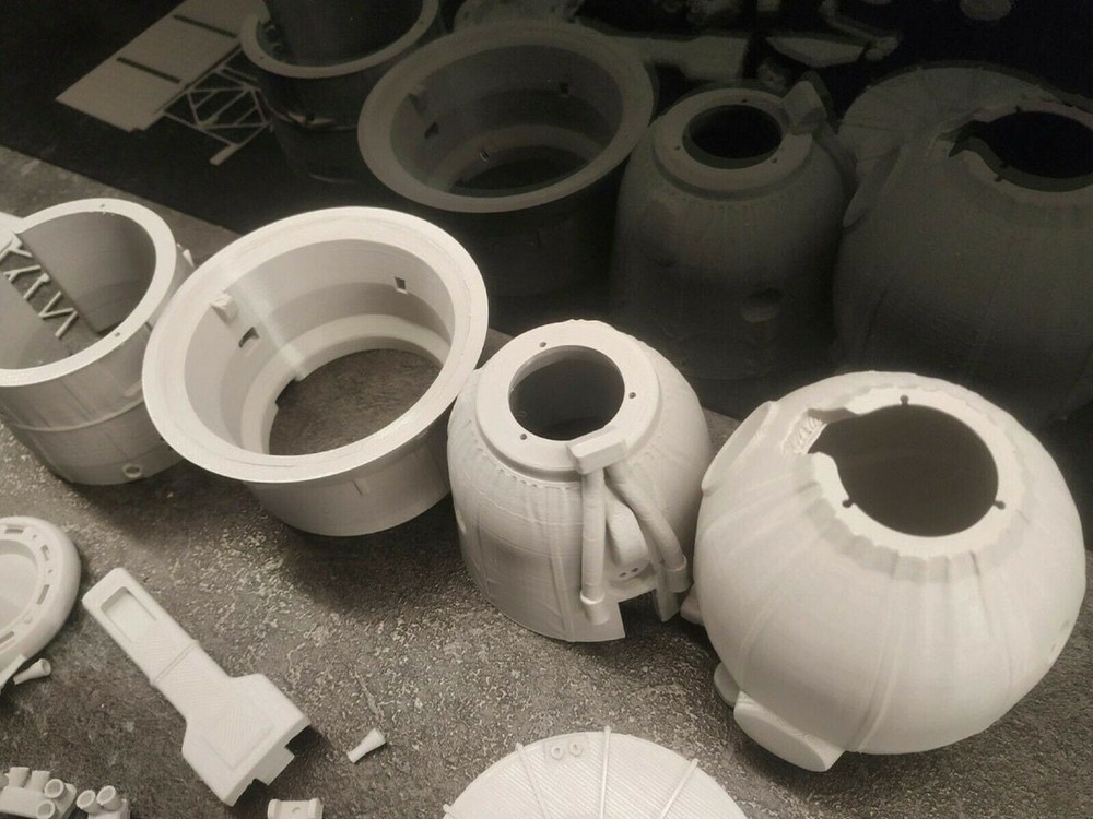 3d printed Russian Soyuz MS Spacecraft spaceship 1:16