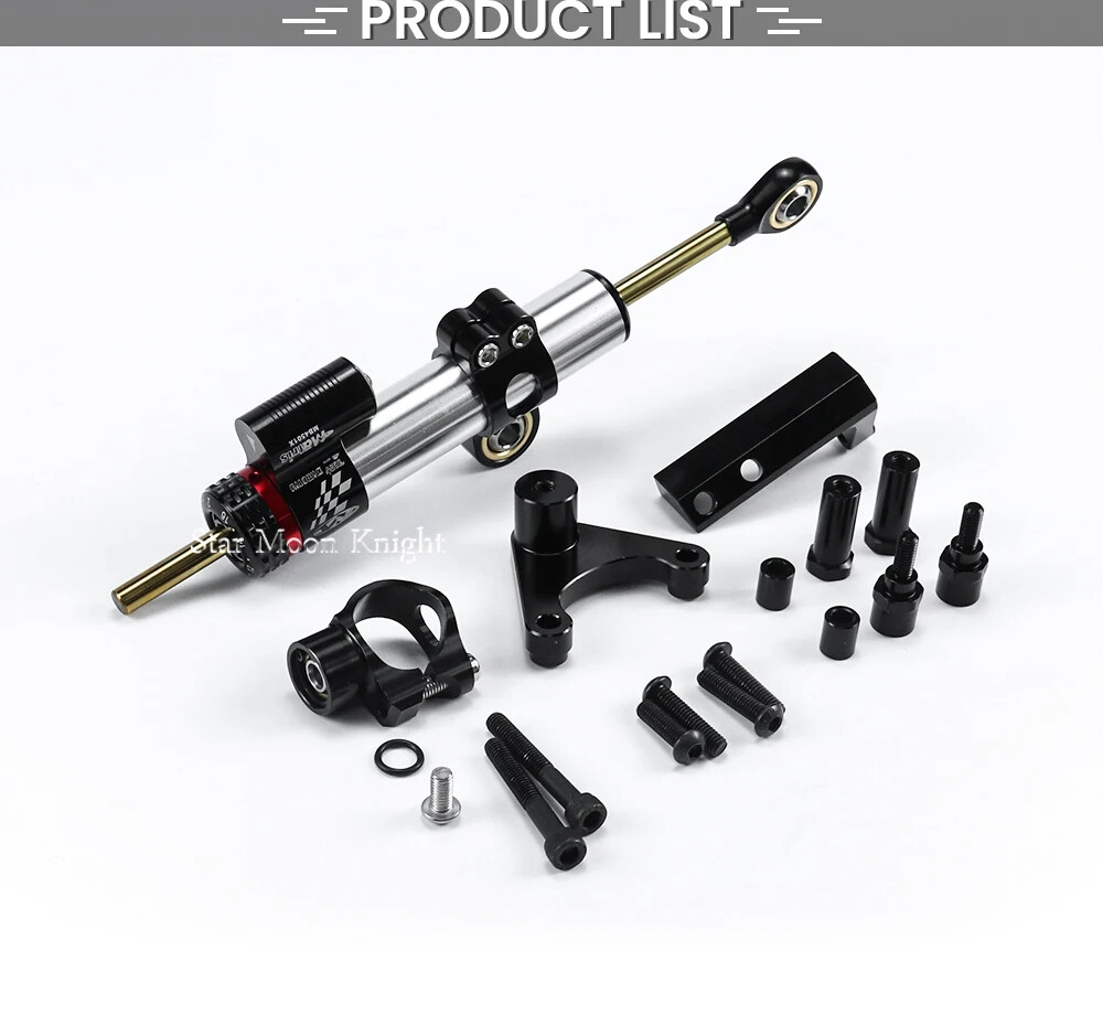 Steering Stabilizer Damper Mounting Bracket Kit For Ducati Hypermotard 950 SP