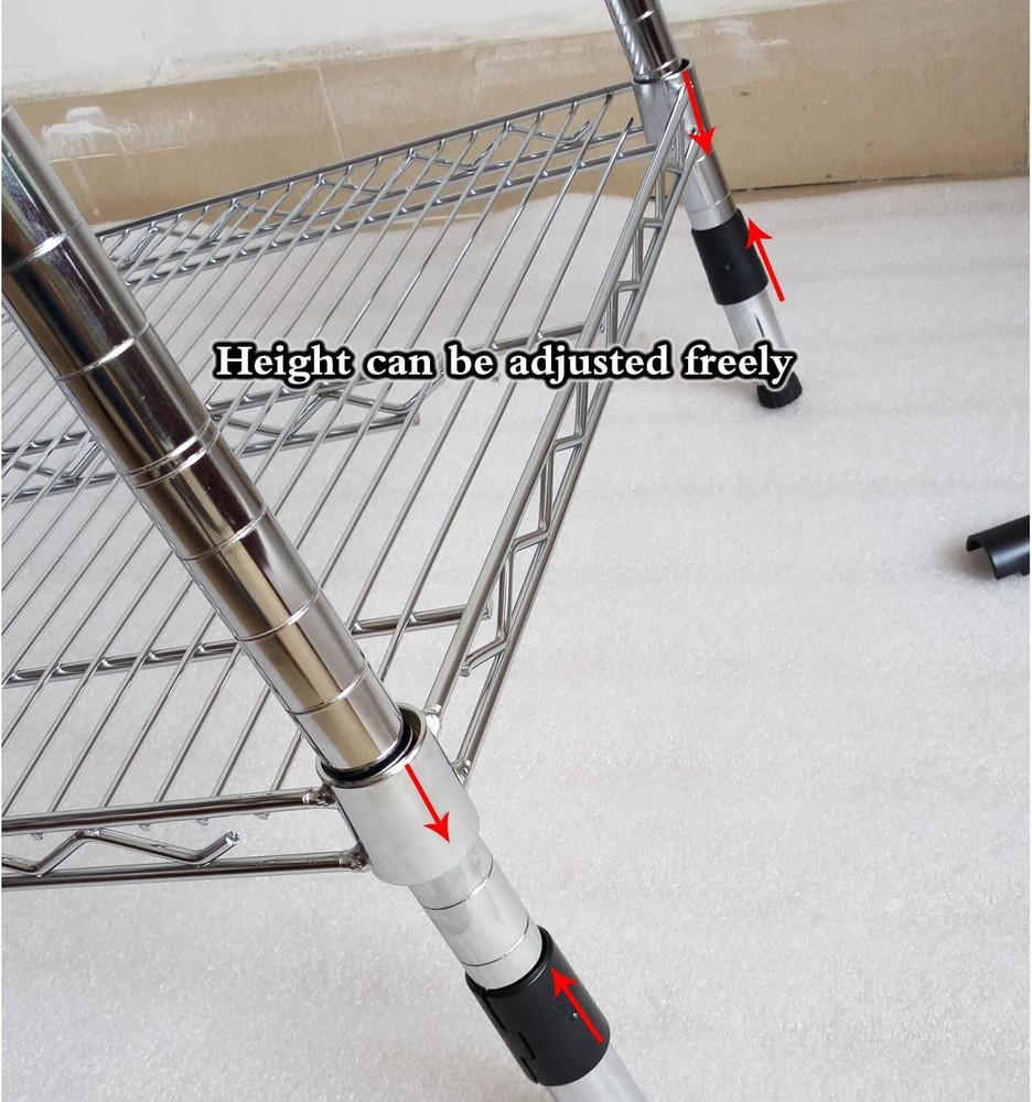 Replacement Wire Shelf Clips (52 Pcs) - Fits 1" Posts for Optimal Support