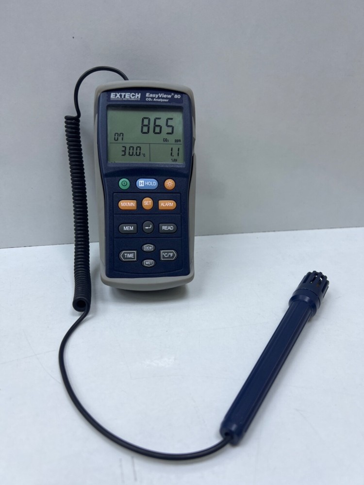 EXTECH Easy View Indoor Air quality , CO2 Anlyzer