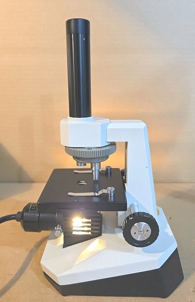 Vintage World Of Science Student Microscope