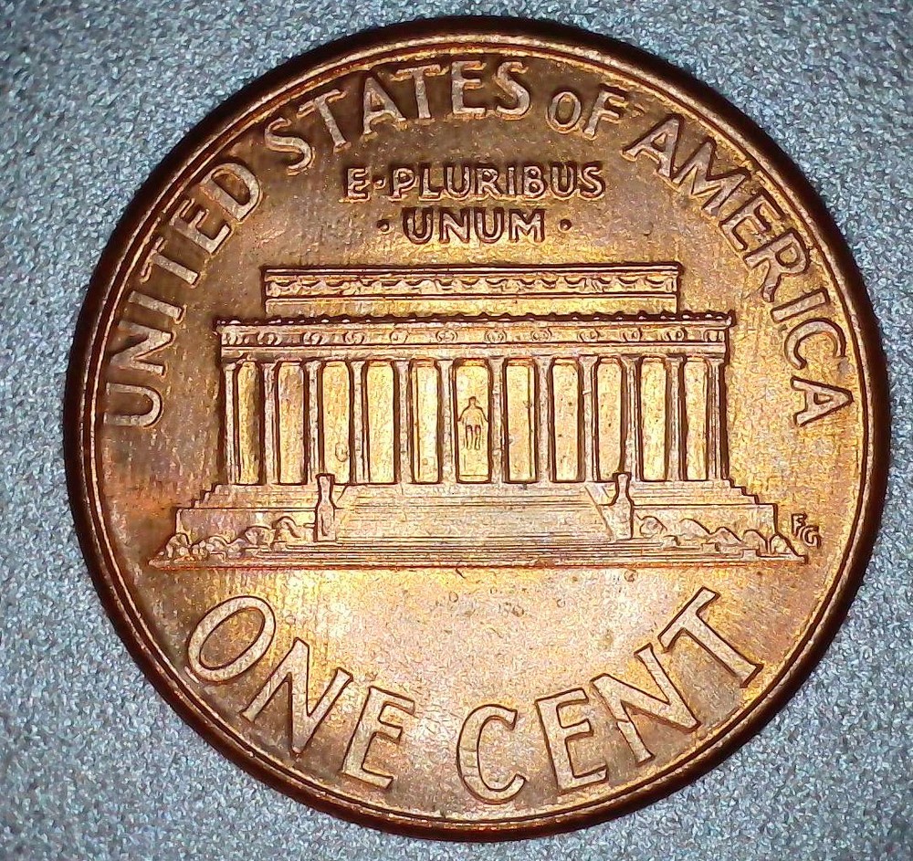 2003 P Mint State Lincoln Memorial Cent 1C